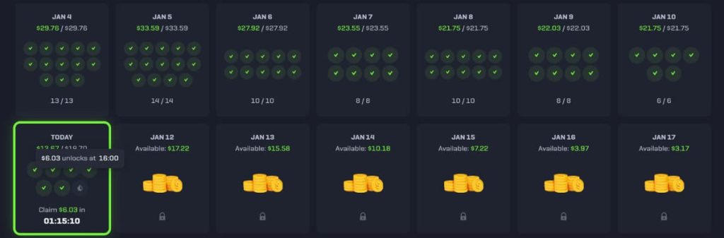 Rollbit Casino récompenses